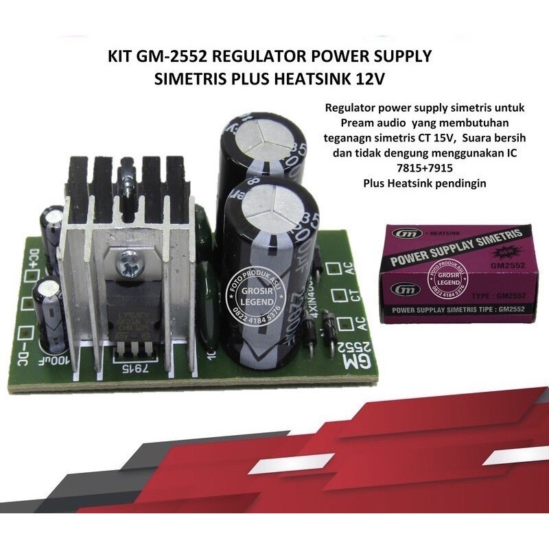 Jual Kit Power Supply Simetris Gm Shopee Indonesia