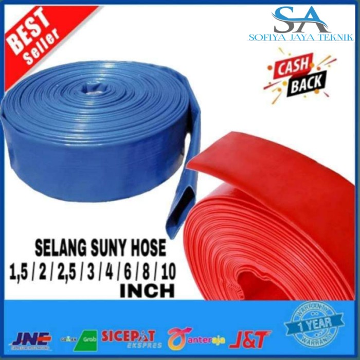 Jual Selang Air Irigasi Sunny Hose Inch Selang Buang Tremi Lipat