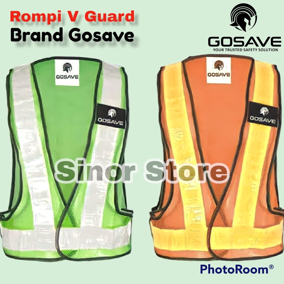 Jual Nikmati Promo Shopee Rompi V Guard Jaring Hijau Safety Vest