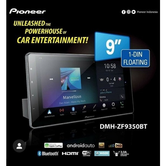 Jual Head Unit Pioneer Dmh Zf Bt New Android Auto Original