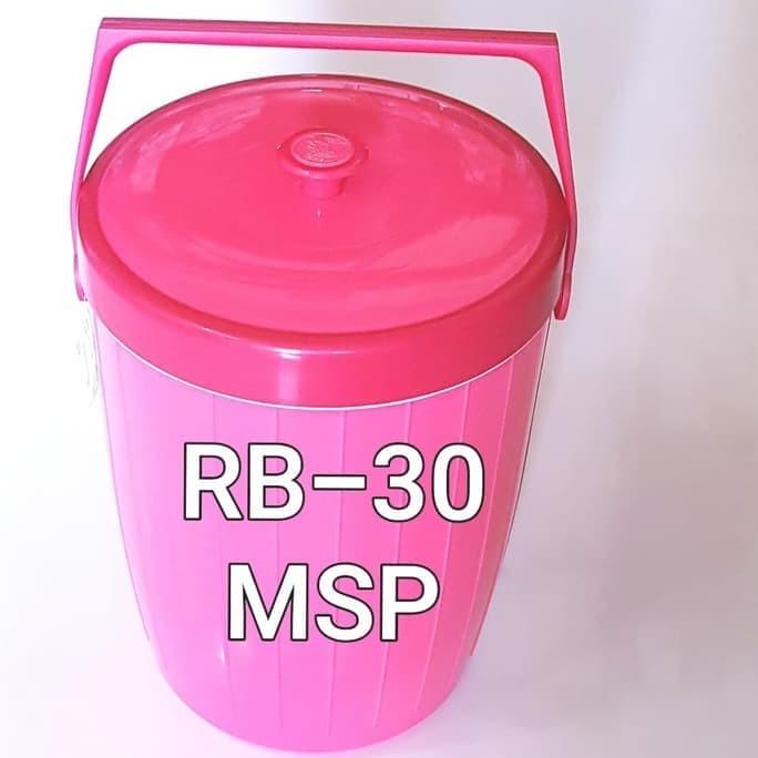 Jual KHUSUS GOJEK TERMOS NASI ES RICE BUCKET 30 LITER MASPION