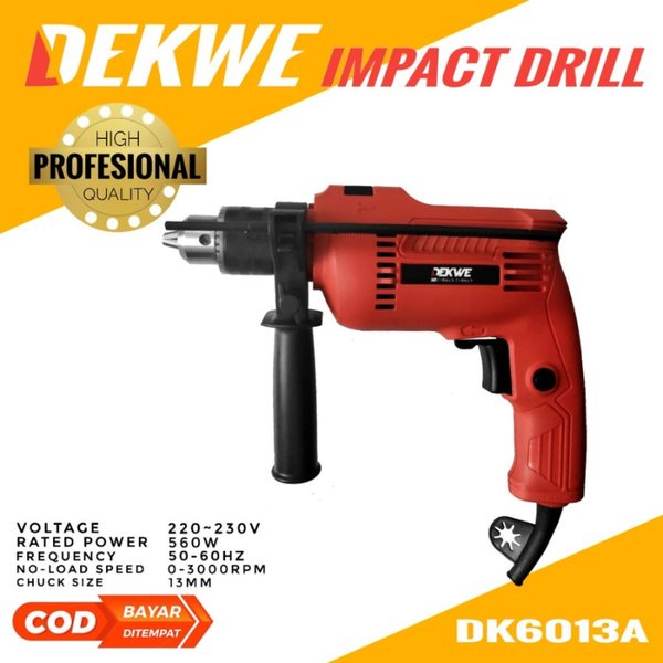 Jual Mesin Bor Uciha 13mm Set Koper Impact Drill Beton Kayu Besi Uchiha