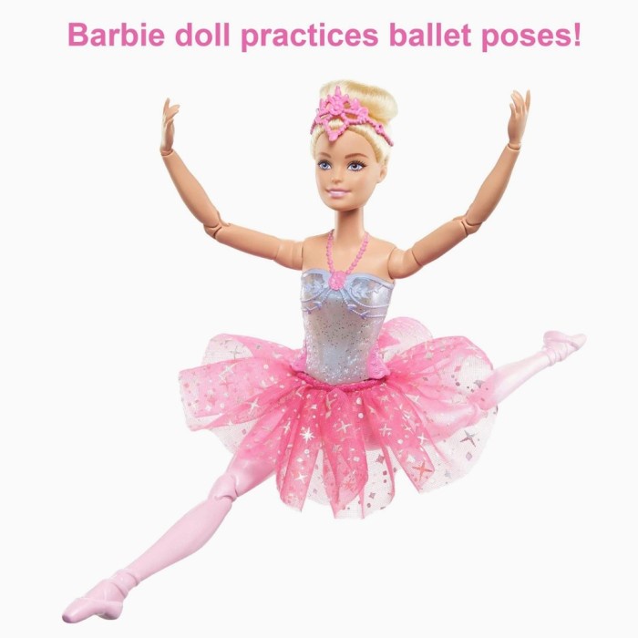 Jual Barbie Dreamtopia Doll Twinkle Lights Posable Ballerina Shopee