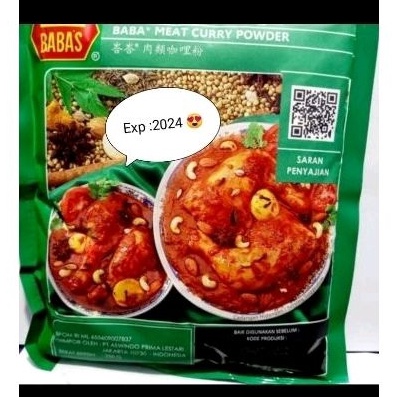 Jual Produk Unggulan Babas Meat Curry Powder Babas Kari Daging Gram