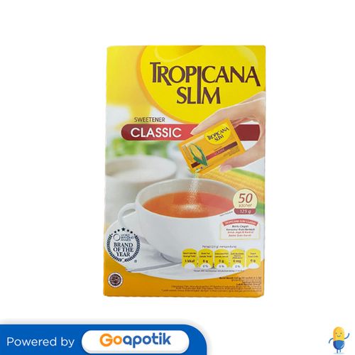 Jual TROPICANA SLIM CLASSIC BOX 50 SACHET Shopee Indonesia