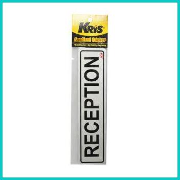 Jual Kris Stiker Reception Sticker Sign Label Anodized Jvlz Onderdil