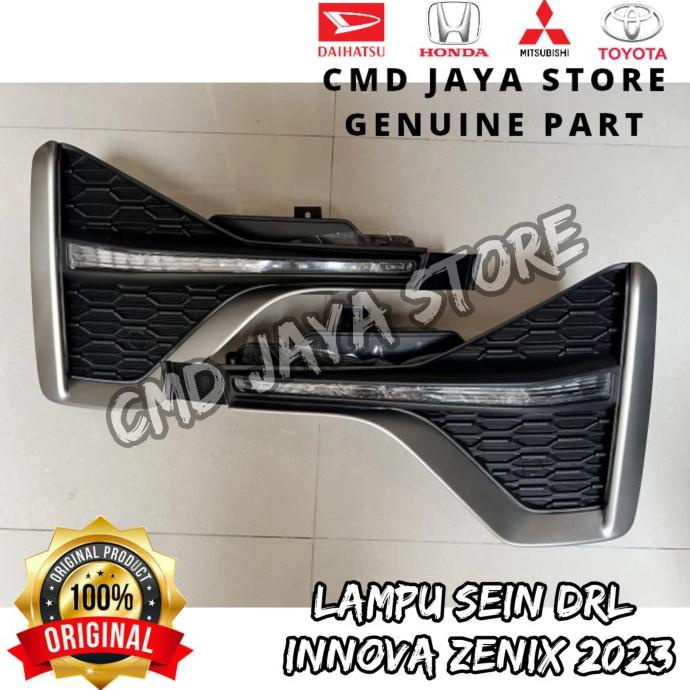 Jual Sein DRL Innova Zenix 2022 Lampu Sein Bemper Zenix 2023 ORIGINAL