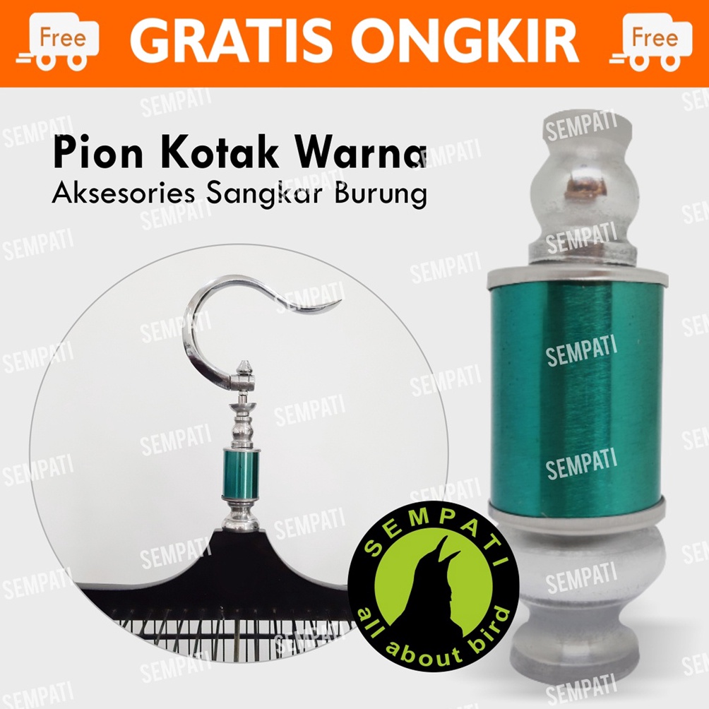 Jual Best Pr Duk Pion Sangkar Kandang Burung Kotak Stainless Warna