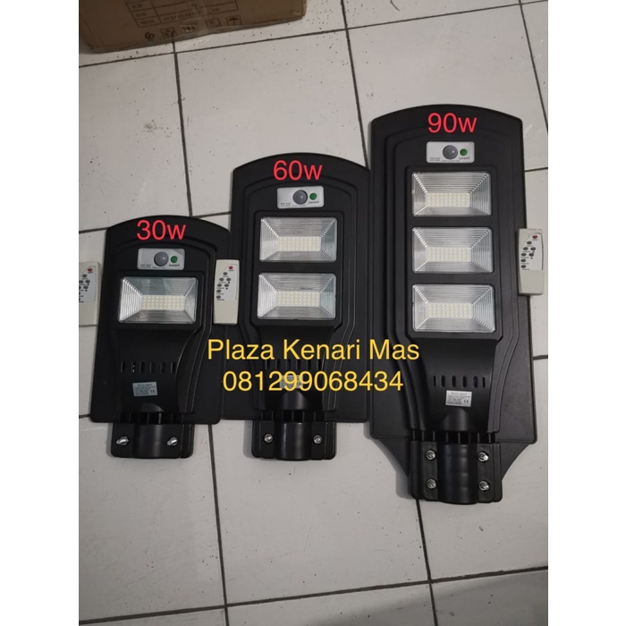 Jual Kap Lampu Jalan Led Pju Solar Cell All In One Watt W Terlaris