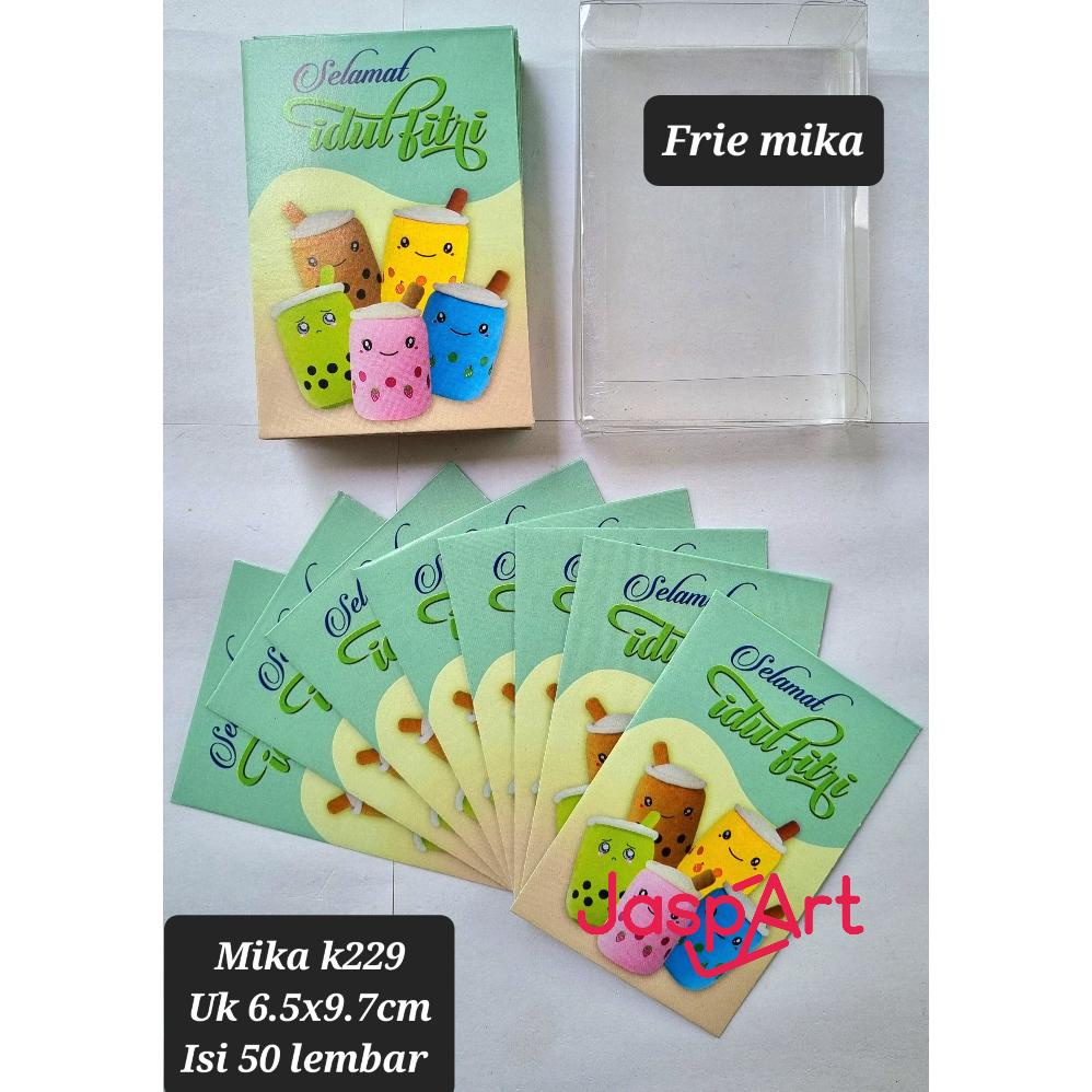 Jual Amplop Angpao Lebaran Hari Raya Idul Fitri Mika Isi Lembar