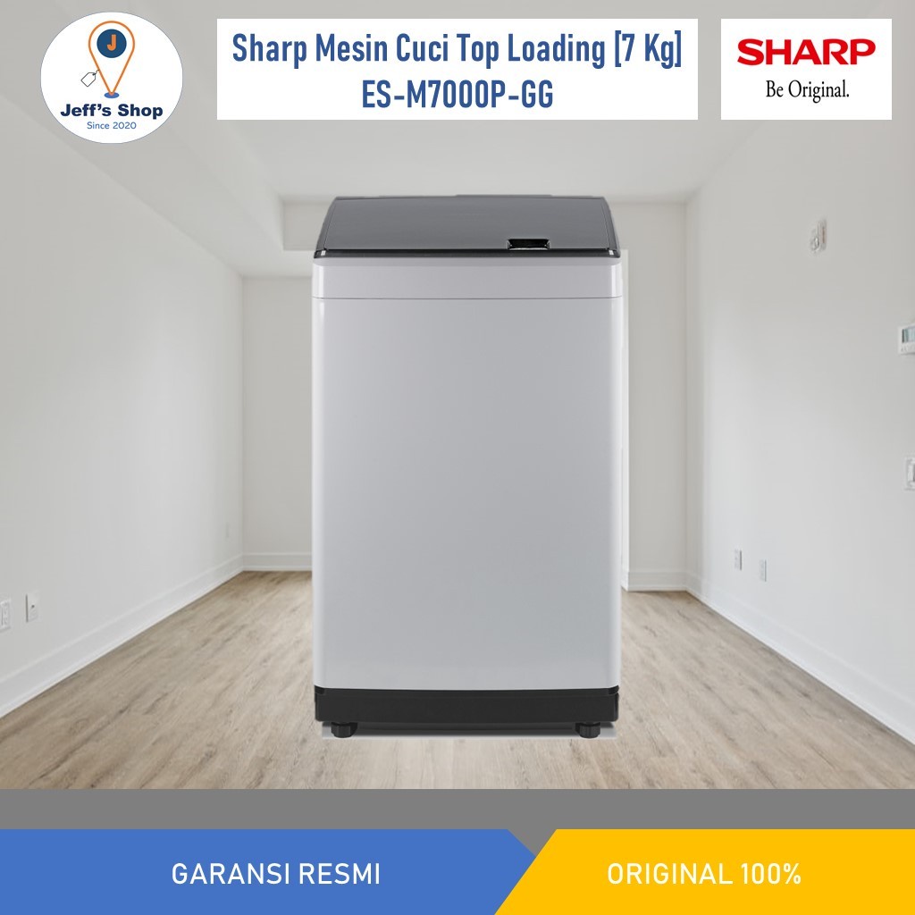 Jual Sharp Mesin Cuci Top Loading Kg New Megamouth Series Es M P