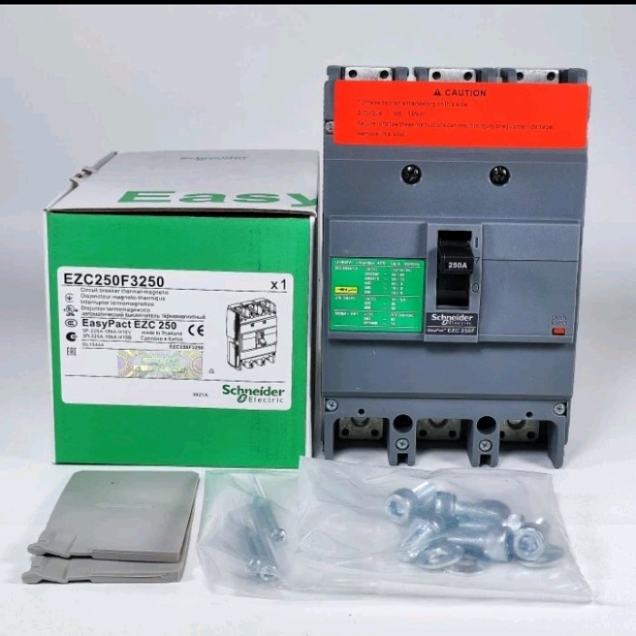 Jual Schneider Mccb 3P 18Ka Ezc250F 3 Phase 125A 160A 200A 250A Baru