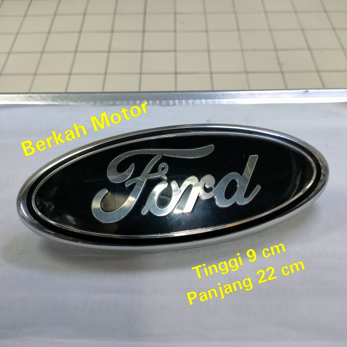 Jual Baru Emblem Ford Grile Depan Ranger Cm Oem Logo Ford Grile