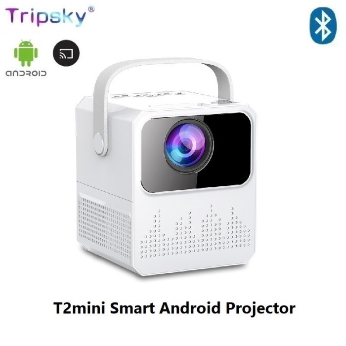 Jual Hawas Tripsky T Mini Proyektor Android Smart Projector Ansi