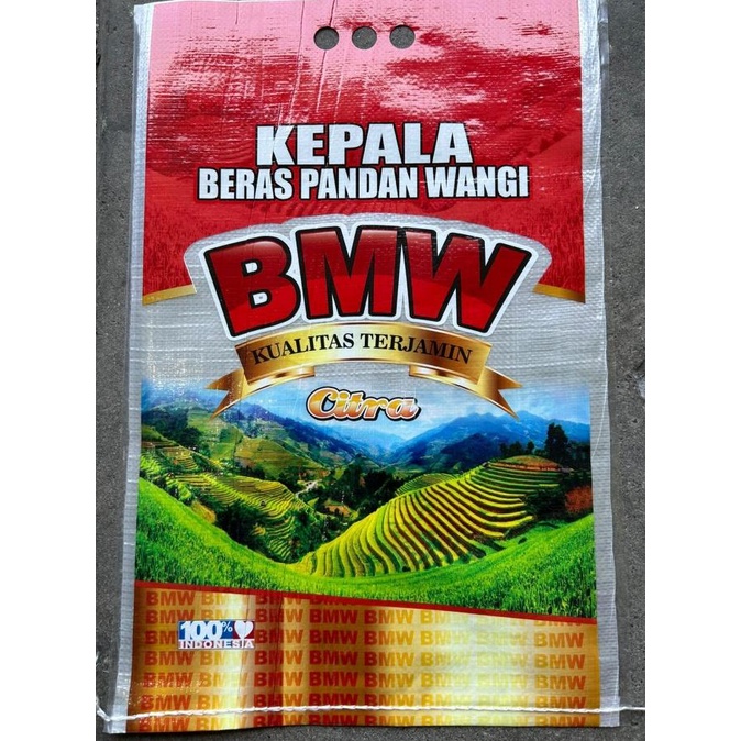 Jual Karung Beras Laminasi Kg Merek Bmw Citra Shopee Indonesia