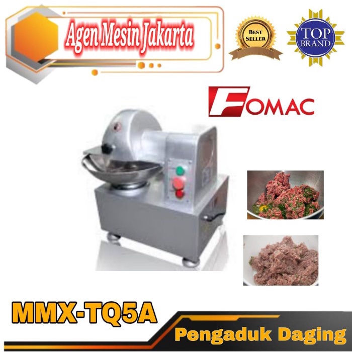 Jual Mesin Pengaduk Daging Adonan Bakso Bowl Cutter Mmx Tq A Fomac