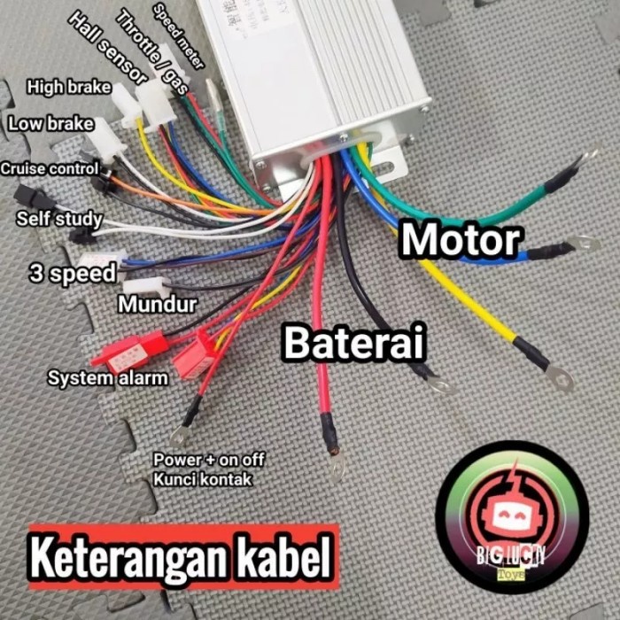 Jual Controller Sepeda Listrik Universal V W Kontroler Controler