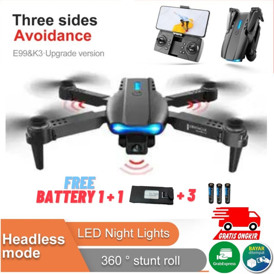 Jual Drone E K Pro K Hd Dual Kamera Murah Double Camera Shopee