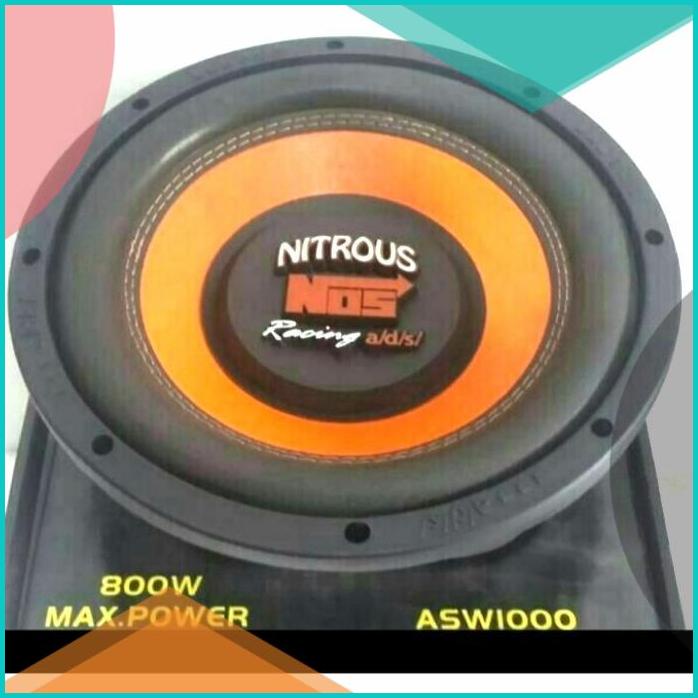 Jual Speaker Komponen Subwoofer Inch Ads Asw Watt Original