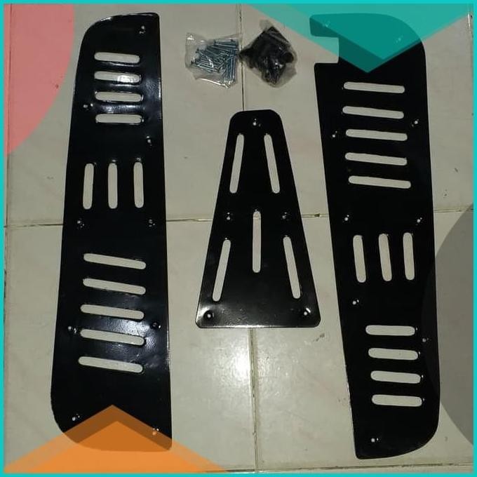 Jual Floorboard Bordes Dek Lantai Vespa Excel Exclusive Px Series Hitam