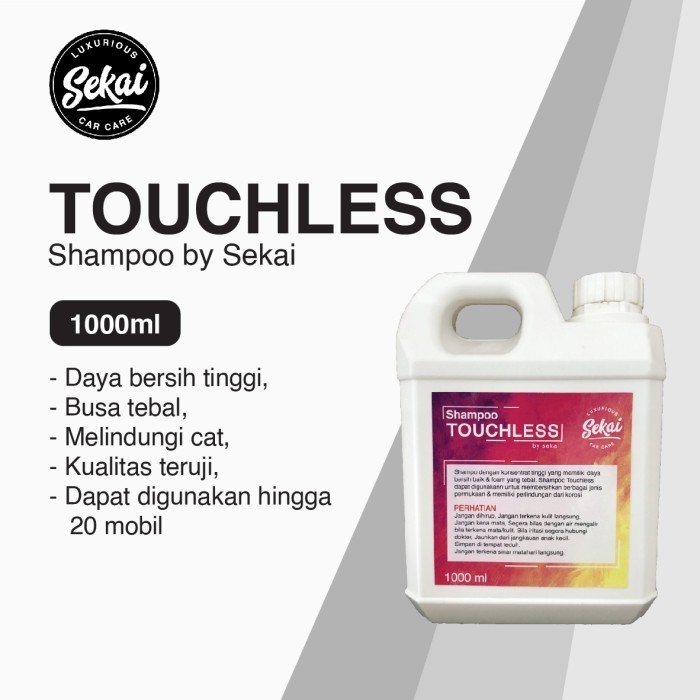 Jual Bebas Ongkir Shampoo Touchless By Sekai Sabun Cuci Mobil