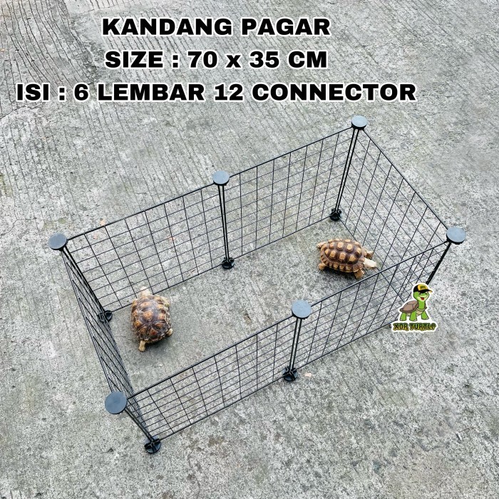 Jual Kandang Kura Darat X Kandang Kelinci Pagar Kokoh Kuat