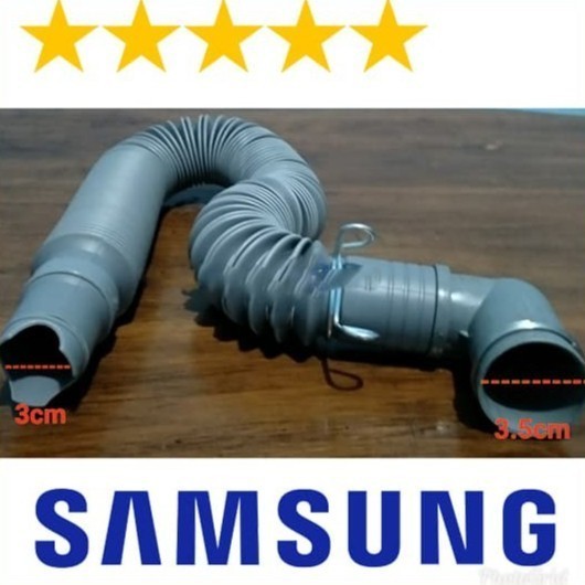 Jual Selang Flexible Pembuangan Mesin Cuci Top Loading Samsung Slang