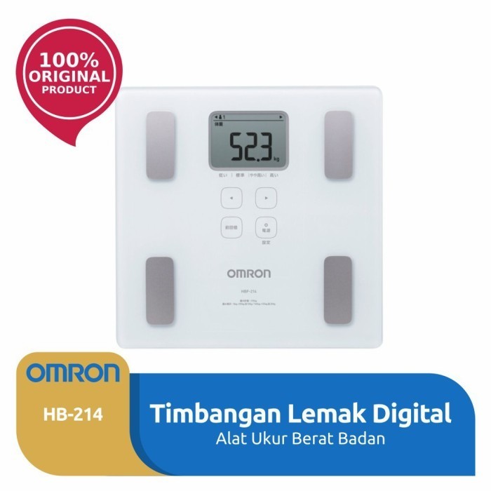 Jual Timbangan Berat Badan Omron HBF 214 Karada Scan Body Fat Shopee