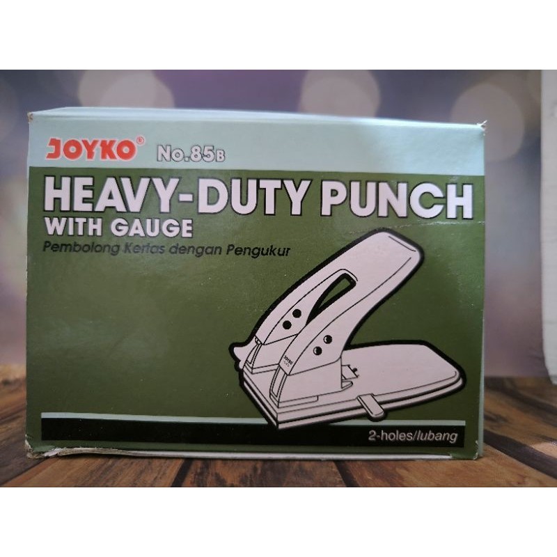 Jual Joyko Heavy Duty Punch Pembolong Kertas Besar No 85B Shopee