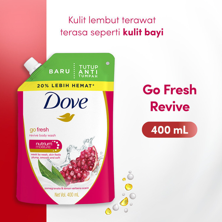 Jual Dove Go Fresh Revive Body Wash Ml Shopee Indonesia