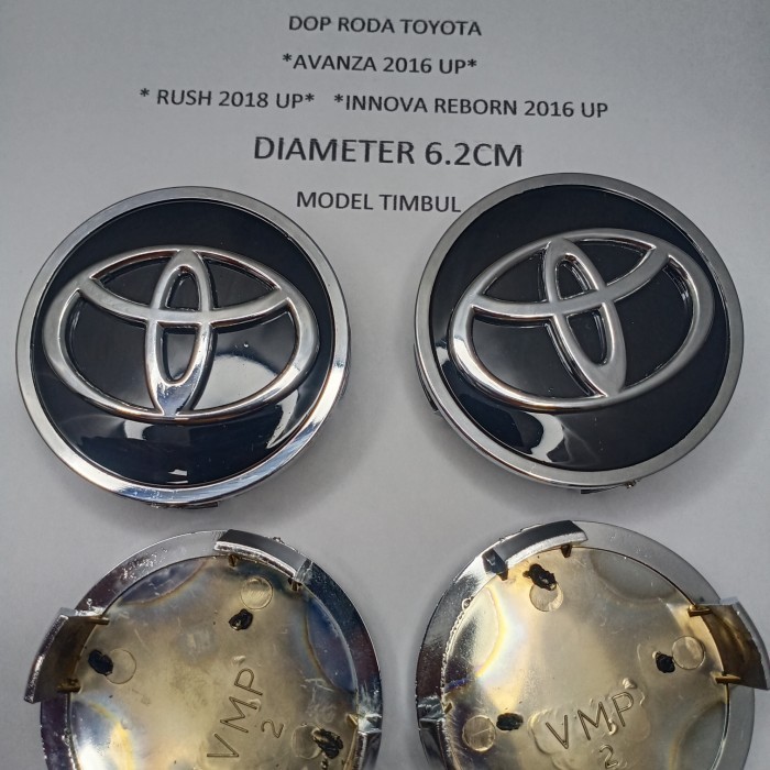 Jual Dop Roda Tutup Velg Toyota Innova Reborn Avanza Rush Diameter