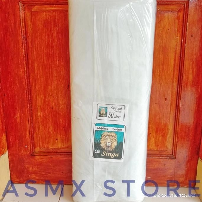 Jual Kain Kafan Mori Super Putih Tebal Lebar 150 Cap Singa Product