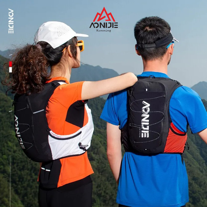 Jual Aonijie C9116 Hydration Backpack Vest 10L Trail Running Black