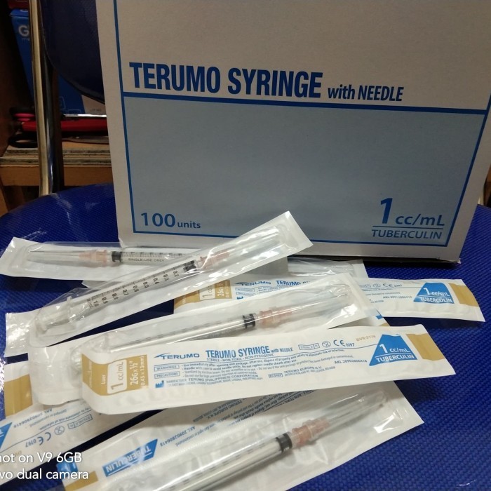 Jual Terumo Syringe With Needle Cc Spuit Ml Shopee Indonesia