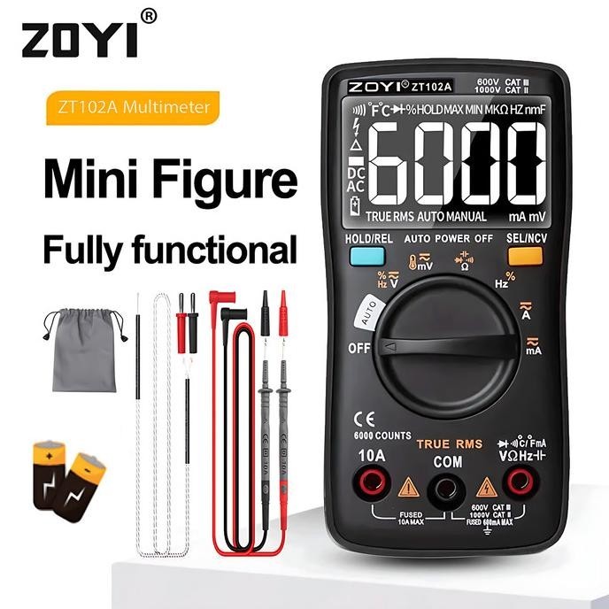 Jual Zoyi Zt A Upgrade Auto Multimeter Digital Avometer Multitester