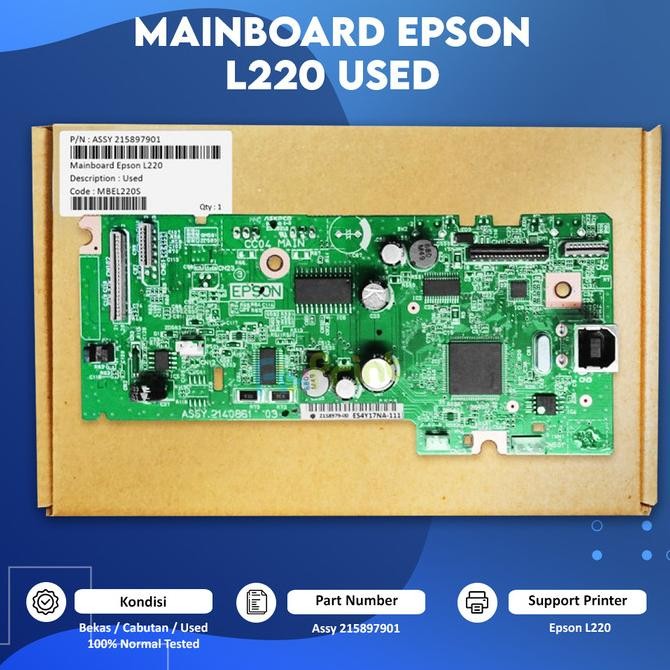 Jual Mainboard Epson L Original Board Motherboard Printer L L