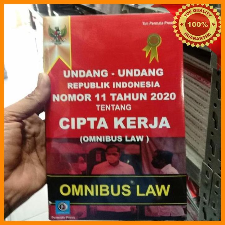 Jual Ard Undang Undang Cipta Kerja Omnibus Law Shopee Indonesia