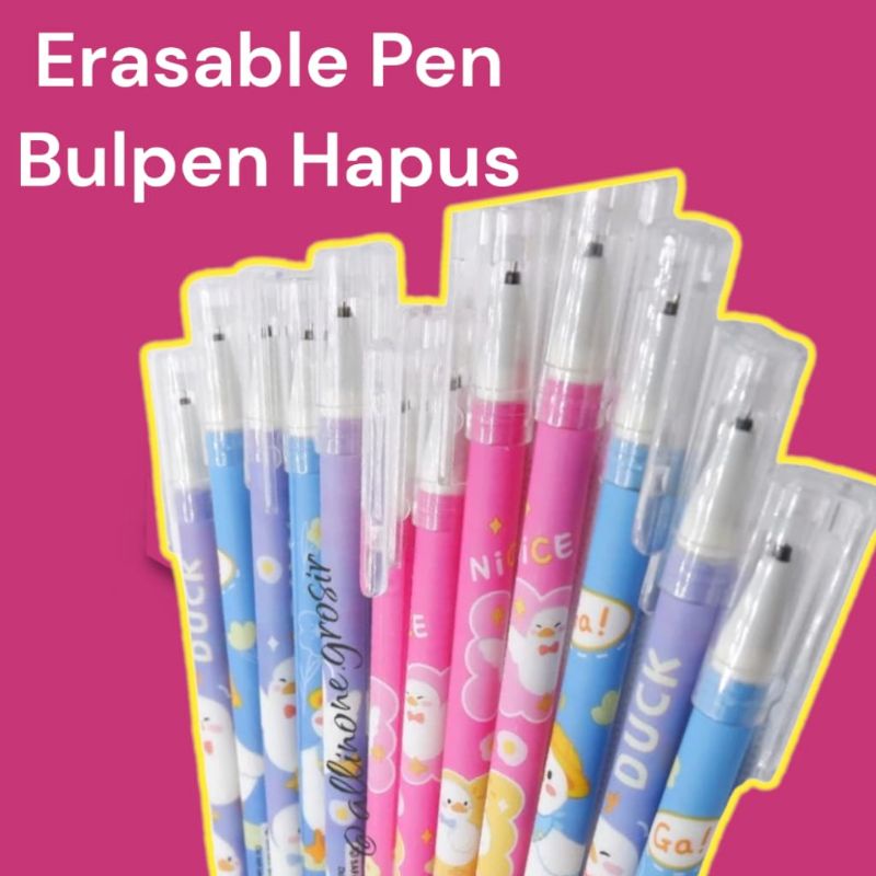 Jual Pulpen Ballpoint Hapus Erasable Pen Merk Safari Kemasan Satuan Per