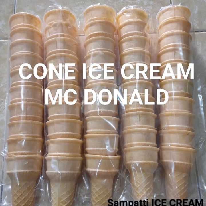 Jual GPPN2803 Ready Stok 50 PCS CONE MCD CONE ES KRIM MCD CONE ES KRIM