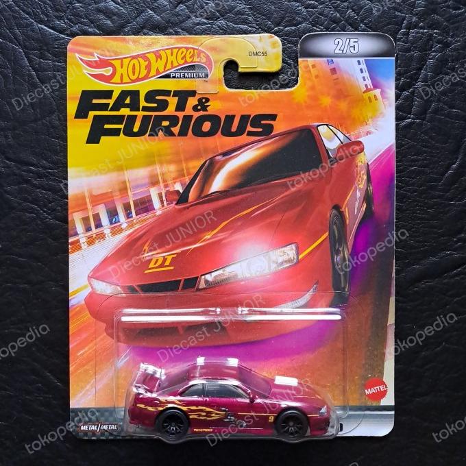 Jual HOT WHEELS HOTWHEELS PREMIUM FAST FURIOUS NISSAN 240SX S14