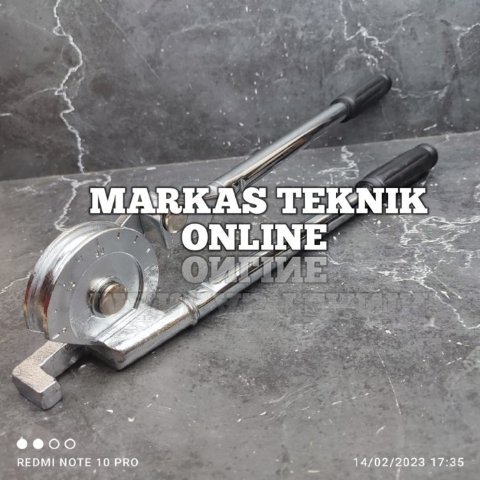 Jual Alat Tekuk Bengkok Pipa Besi Manual Inch Mm Pipe Bender