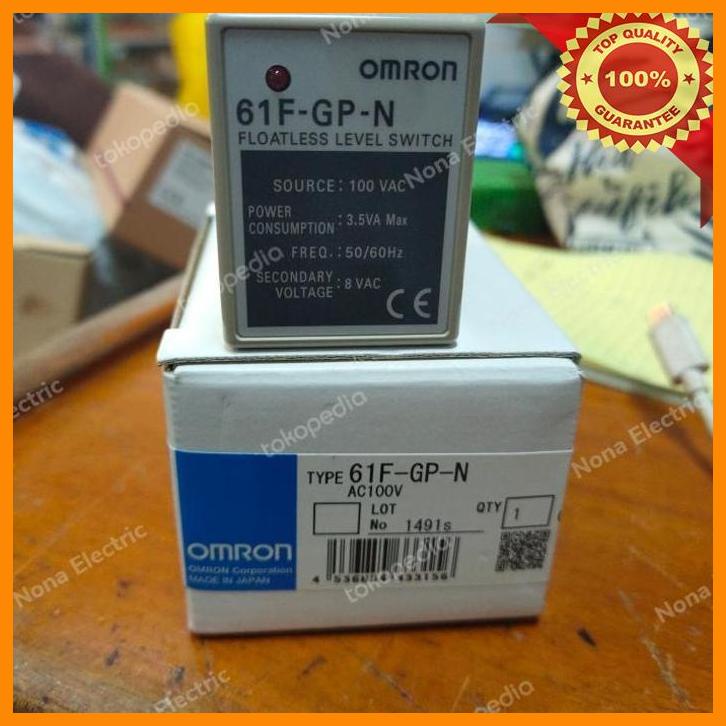 Jual NRR OMRON 61F GP N 100VAC FLOATLESS LEVEL SWITCH Shopee Indonesia