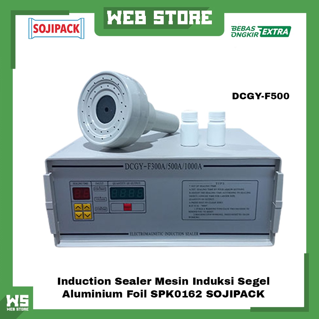 Jual Induction Sealer Mesin Induksi Segel Aluminium Foil Spk