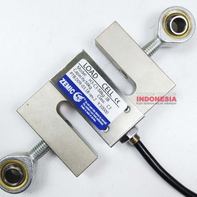 Jual Load Cell Zemic H C Kg Tipe S Loadcell Sensor Timbangan