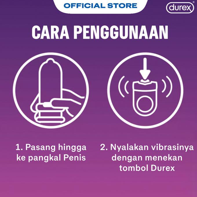 Jual Pengiriman Terjamin Durex Intense Vibration Ring Cincin Getar