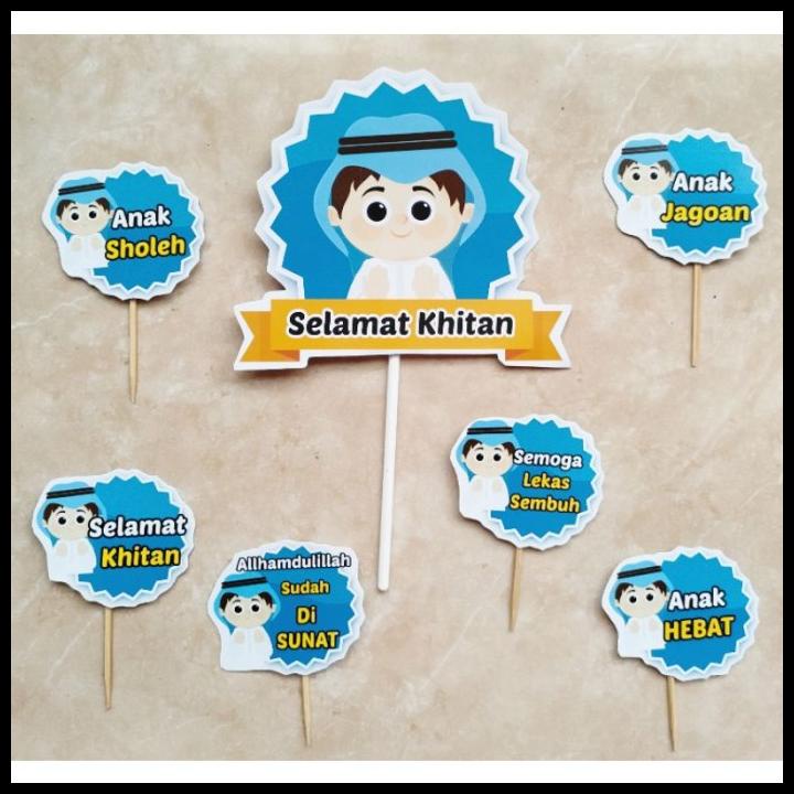 Jual TERMURAH HIASAN NASI TUMPENG HIASAN KUE CAKE TOPPER TEMA SELAMAT