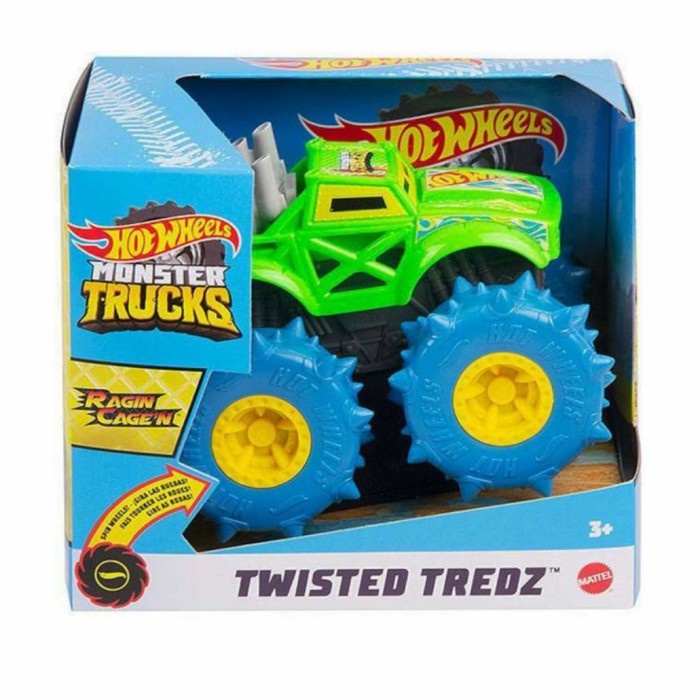 Jual Hot Wheels Twisted Tredz 5 Alarm Ragin Cage Mega Wrex Rodger Dodger Shopee Indonesia