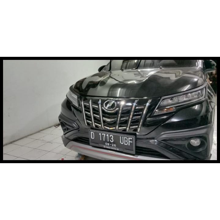 Jual Cover Grill Depan All New Rush Model Alphard