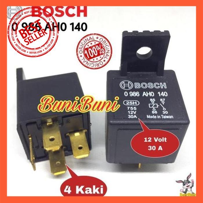 Jual Relay Bosch V Kaki Riley Rilei Bosch Pin Kaki Asli Tb