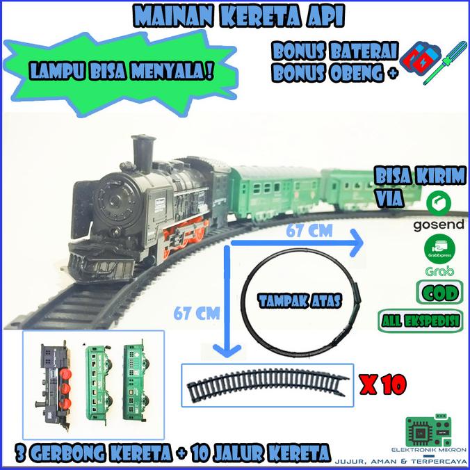 Jual Palang Pintu Kereta Api Sensor Mainan Palang Pintu Otomatis